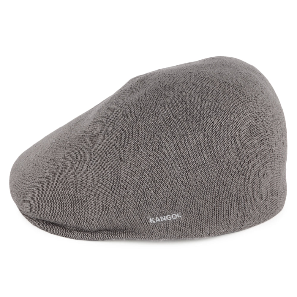 Kangol 507 Bamboo Flat Cap - Charcoal