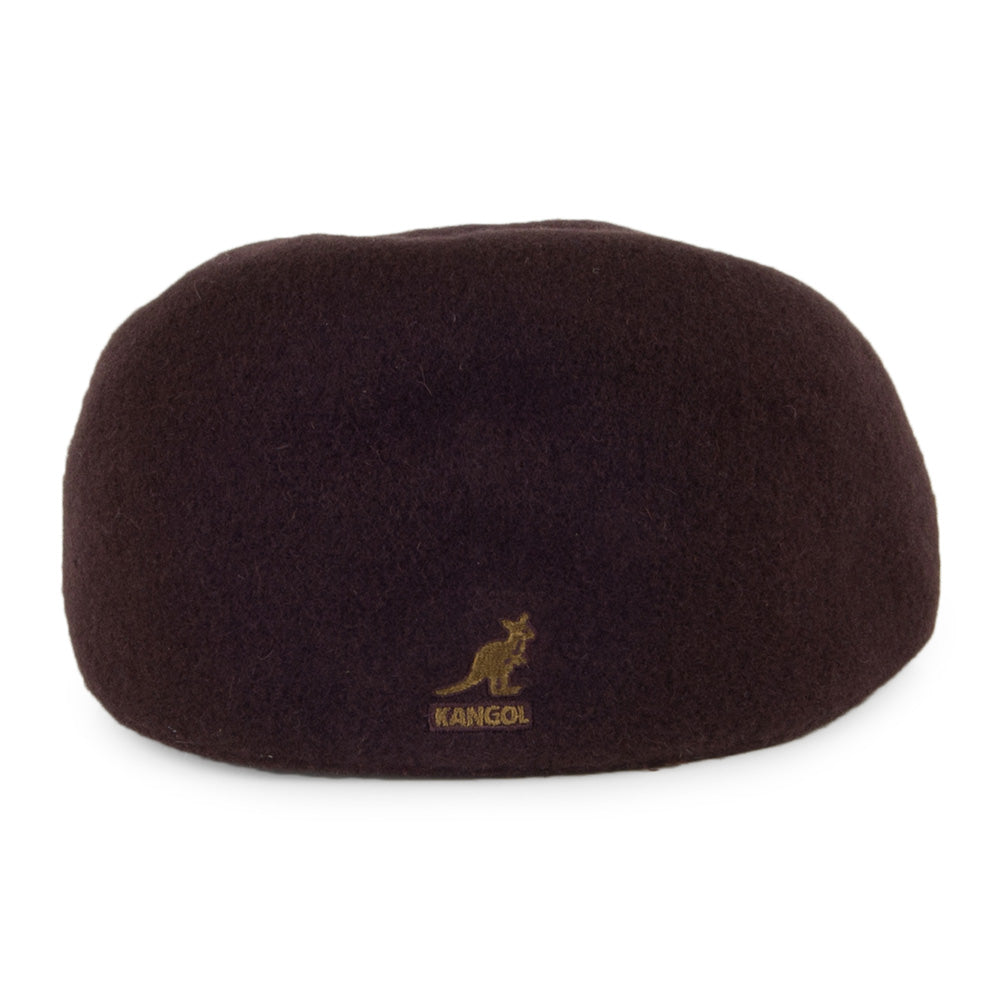 Kangol Seamless Wool 507 Flat Cap - Brown