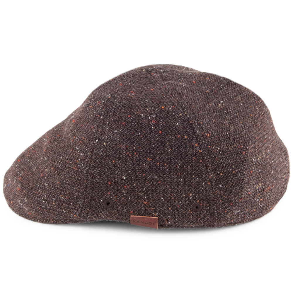 Kangol Pattern Flexfit Flat Cap - Brown