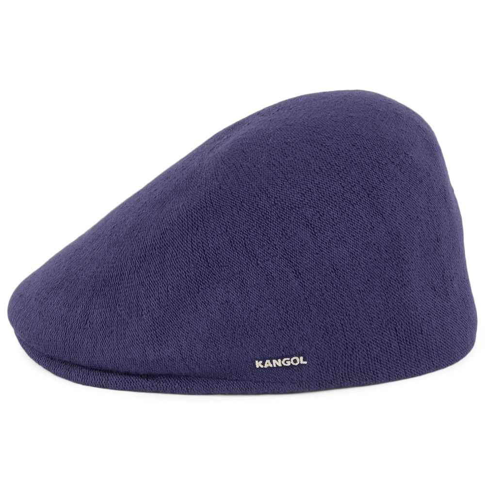 Kangol 507 Bamboo Flat Cap - Navy Blue