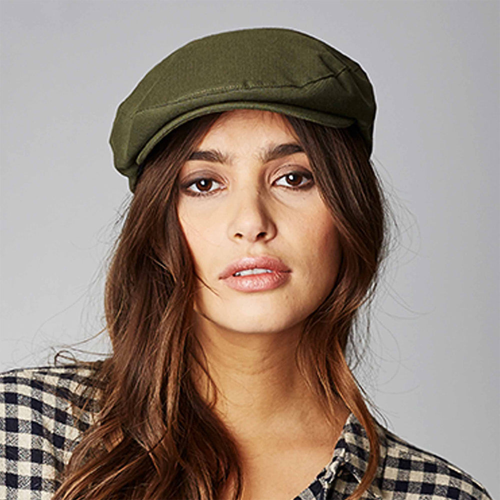 Brixton Hats Hooligan Flat Cap - Olive 2016