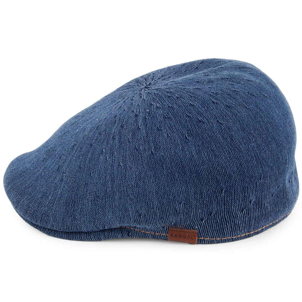 Kangol Indigo 507 Denim Flat Cap - Denim