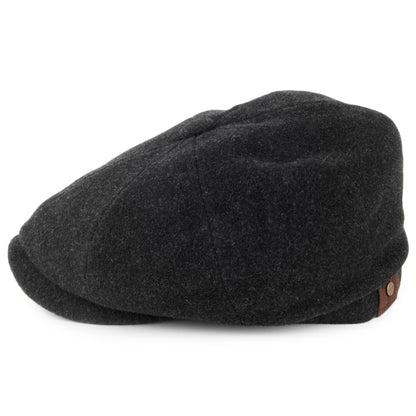Stetson Hats Hatteras Newsboy Cap - Charcoal