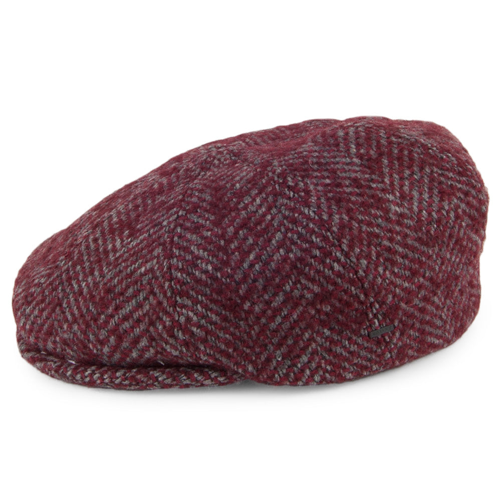 Bailey Hats Kufell Packable Newsboy Cap - Burgundy