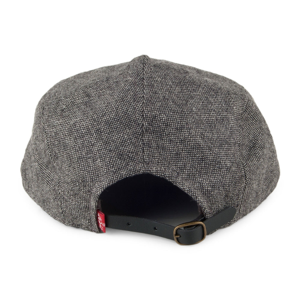 Levi's Hats Driver Tweed Flat Cap - Grey