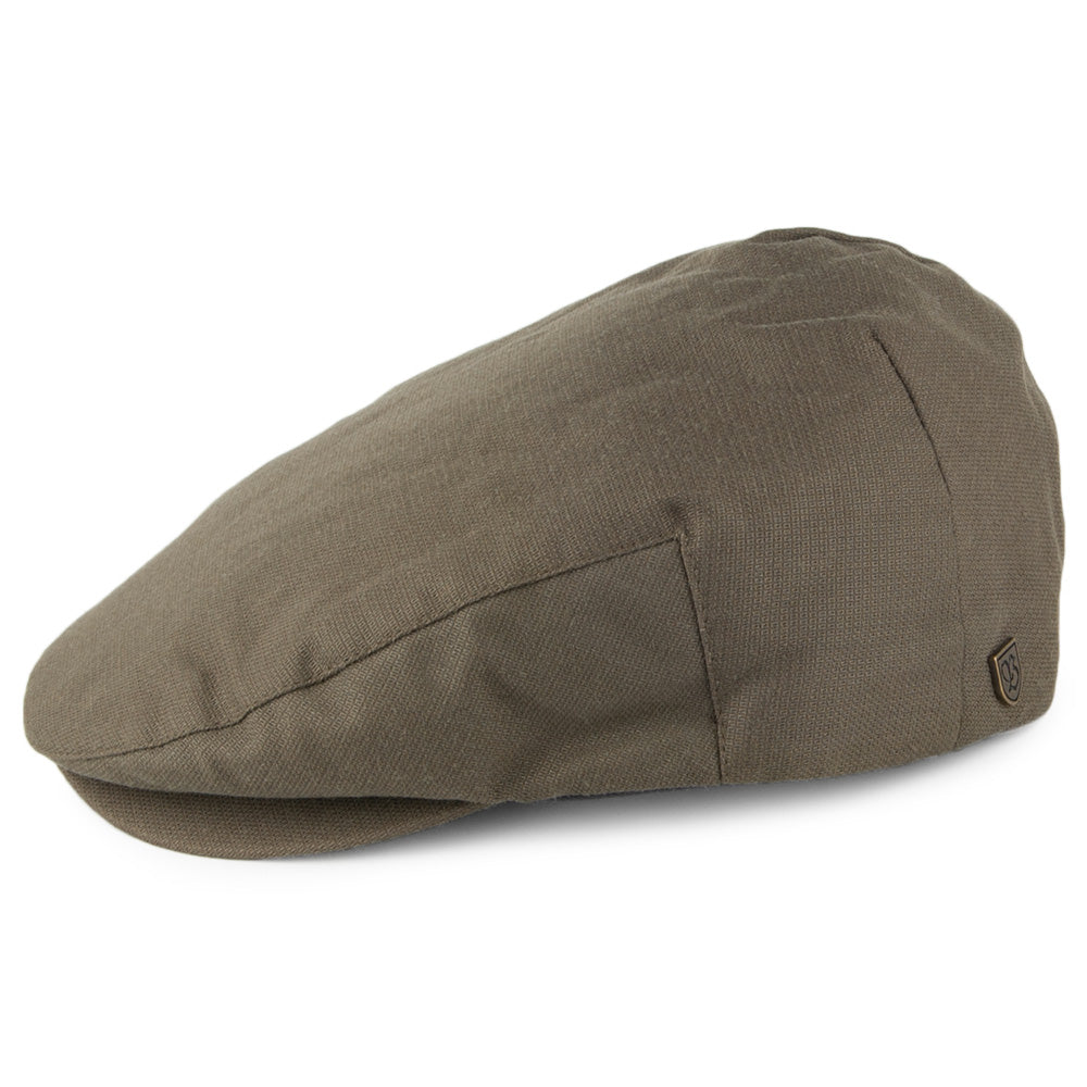 Brixton Hooligan Flat Cap - Olive