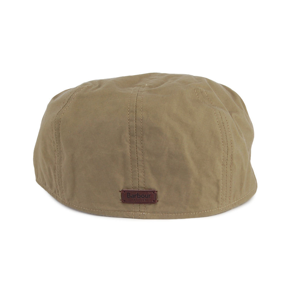 Barbour Hats Irvine Light Wax Flat Cap - Light Green