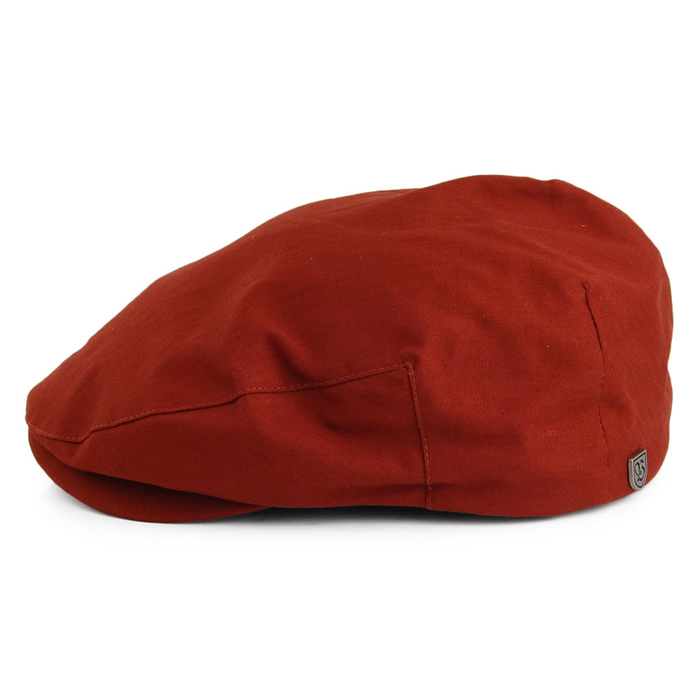 Brixton Hats Hooligan Flat Cap - Burnt Henna