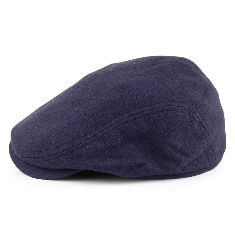 Christys Hats Joshua Ellis Tailored Driver Flat Cap - Midnight