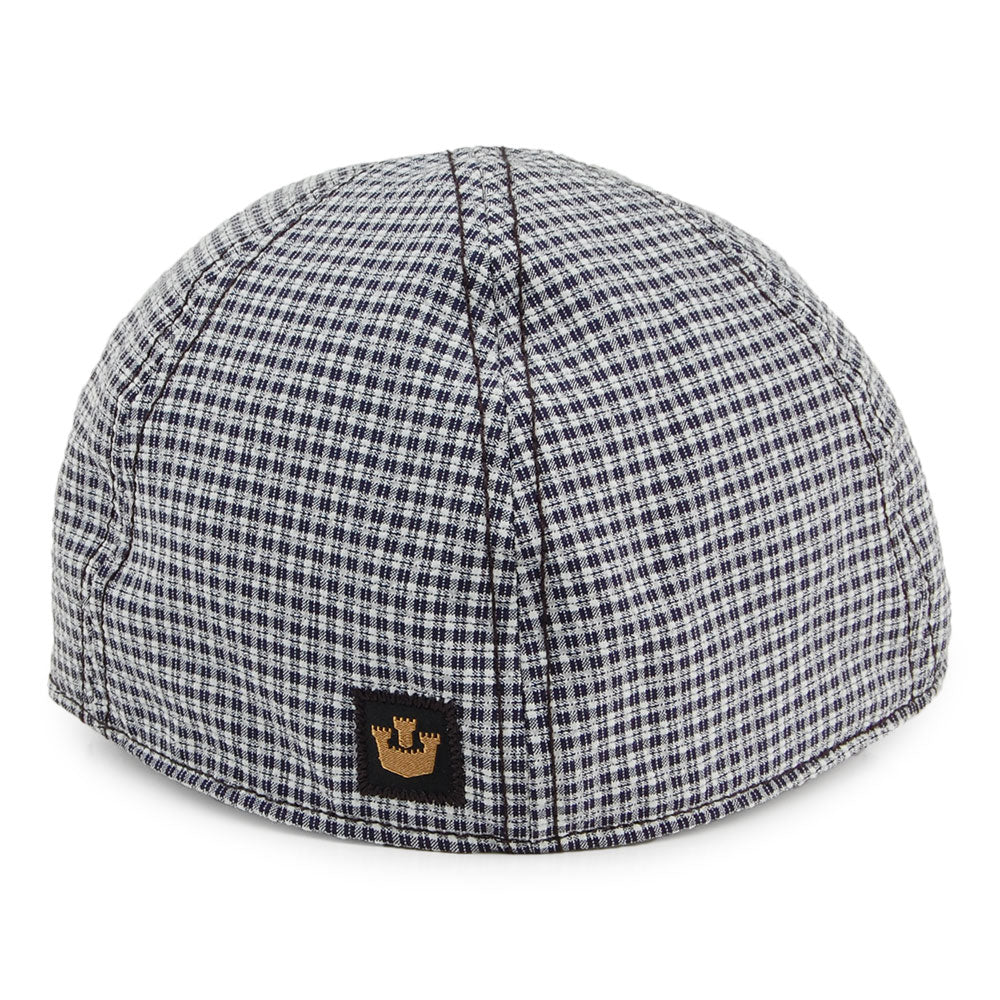Goorin Fridays Chequered Flat Cap - Grey