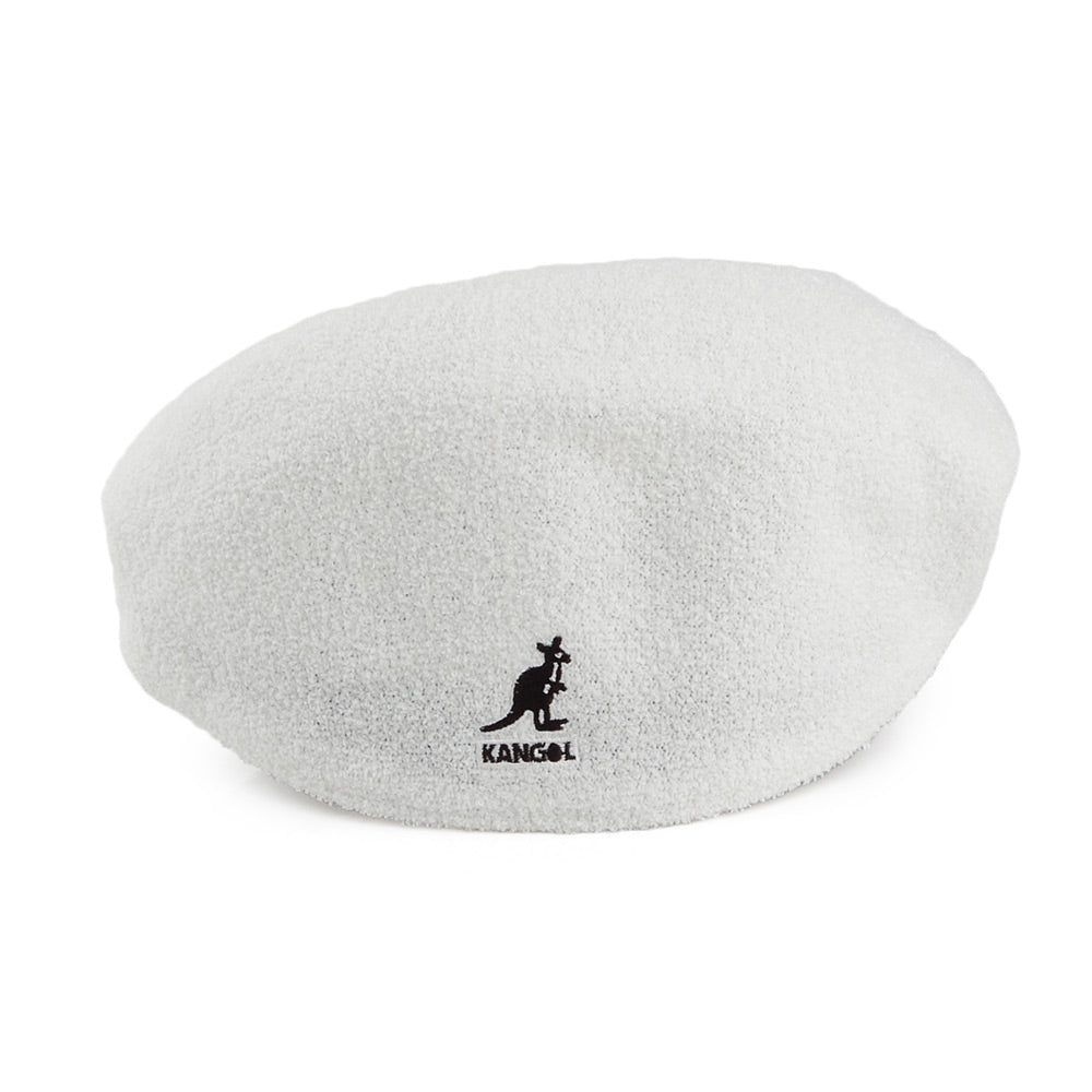 Kangol Bermuda 504 Flat Cap - White
