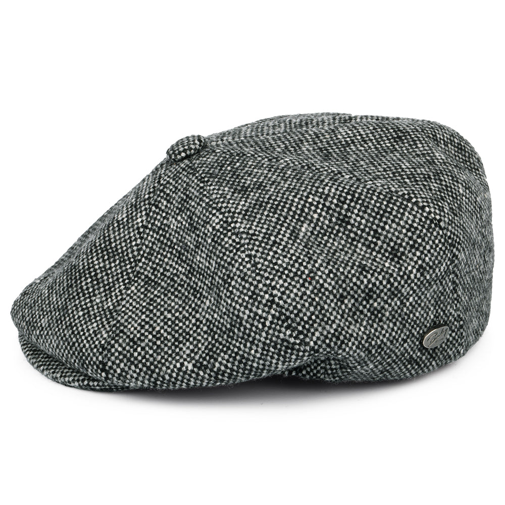 Bailey Hats Galvin Italian Tweed Newsboy Cap - Black