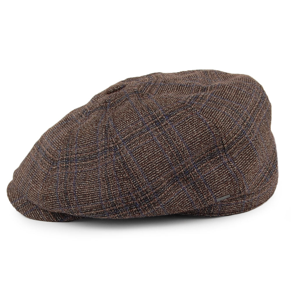 Bailey Hats Zeff Newsboy Cap - Brown-Blue