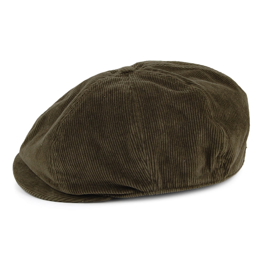 Billabong Hats Cabby Corduroy Newsboy Cap - Olive