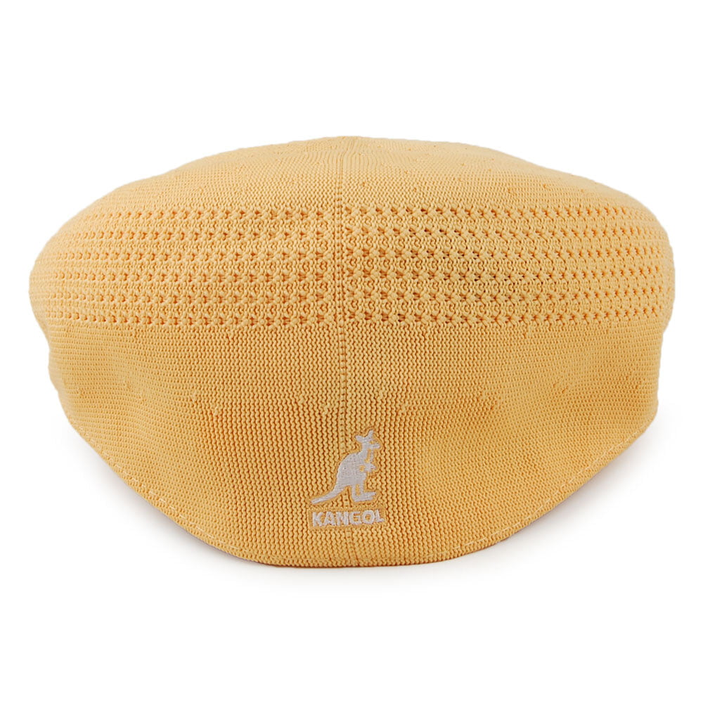 Kangol Tropic 504 Ventair Flat Cap - Mustard