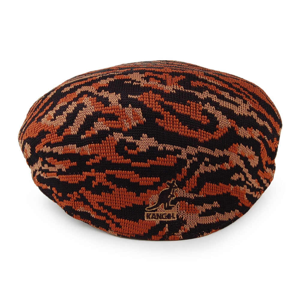 Kangol Carnival 504 Tiger Flat Cap - Tan