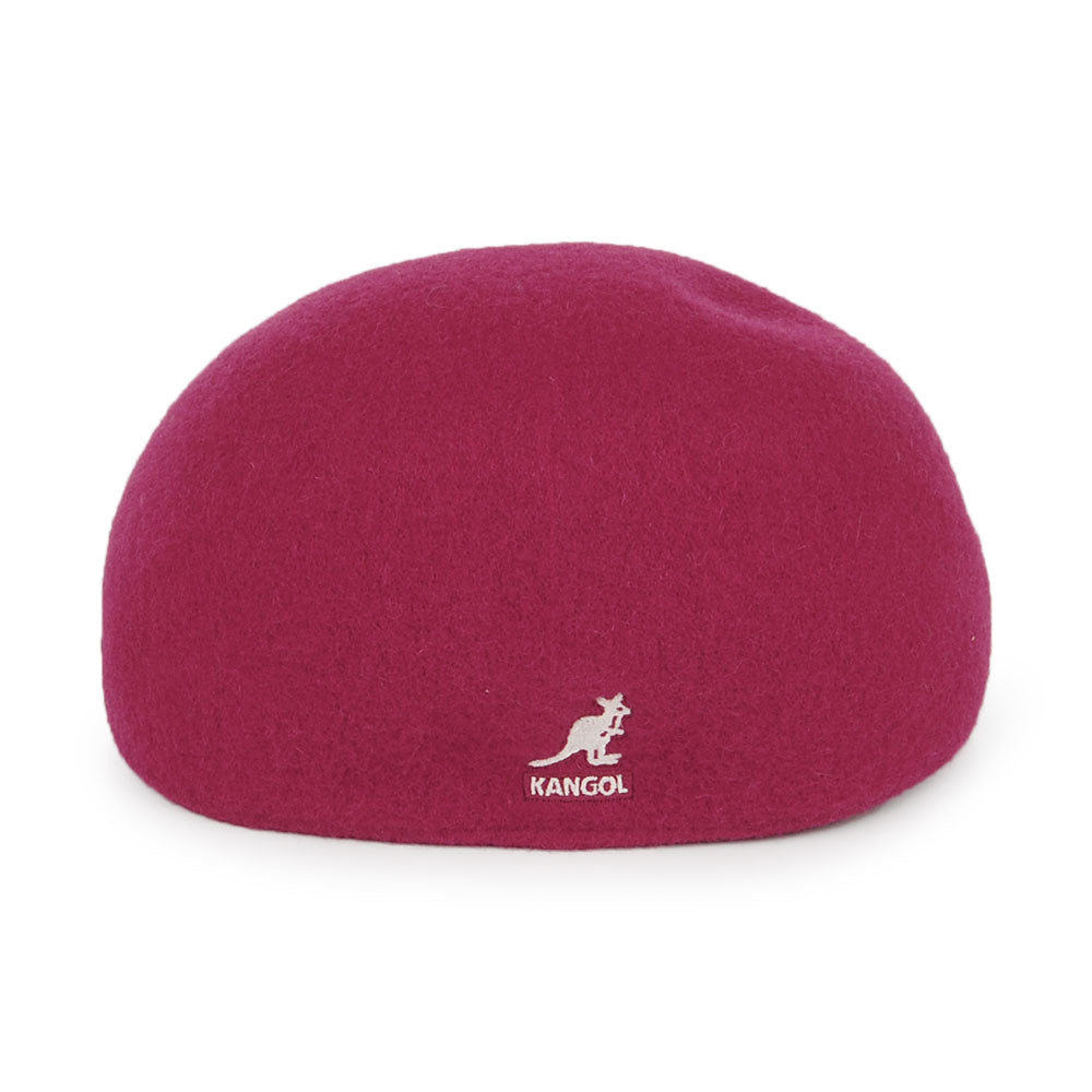 Kangol Seamless Wool 507 Flat Cap - Wine