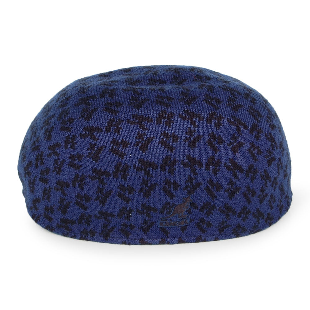 Kangol Square K 507 Flat Cap - Navy Blue