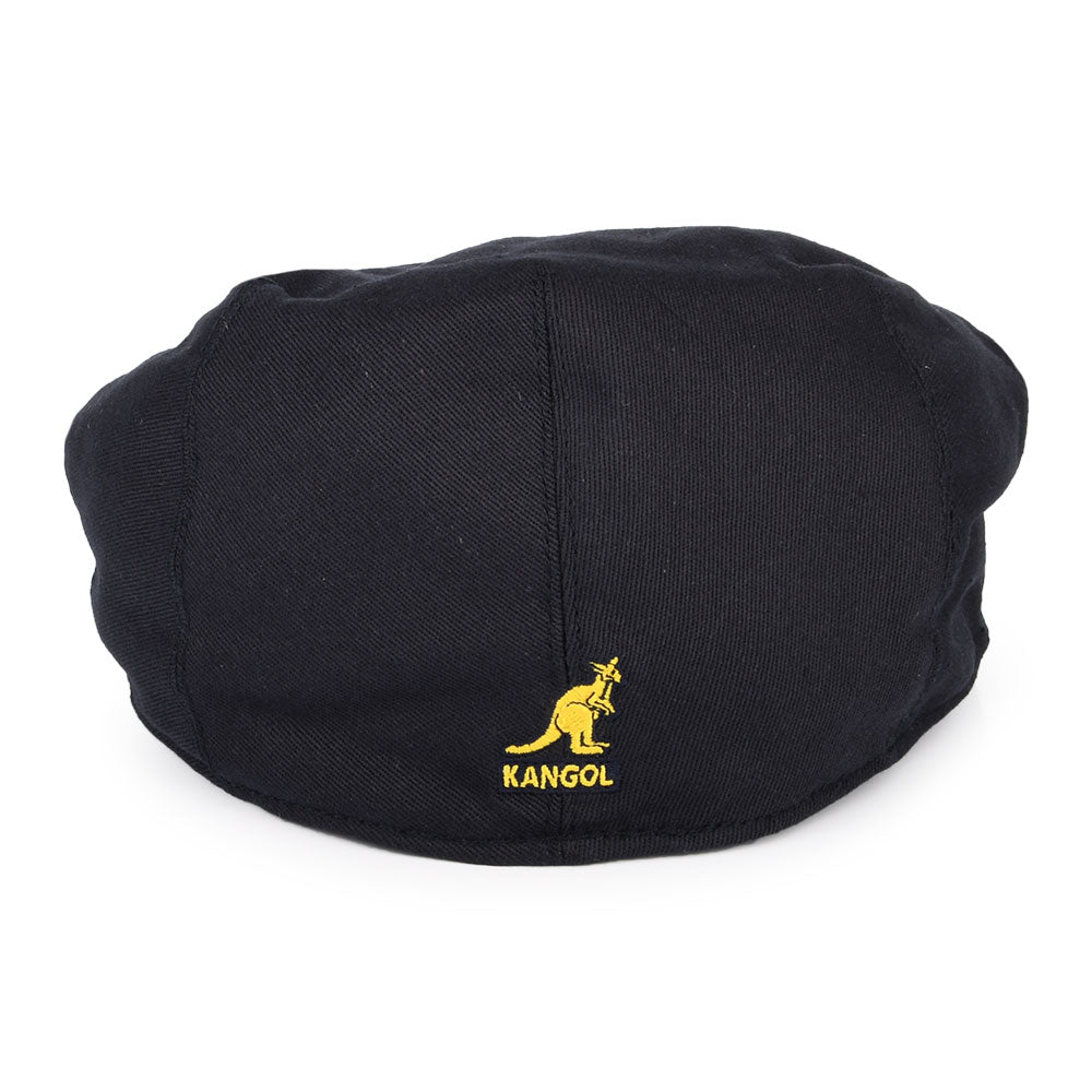 Kangol Washed Flat Cap - Navy Blue