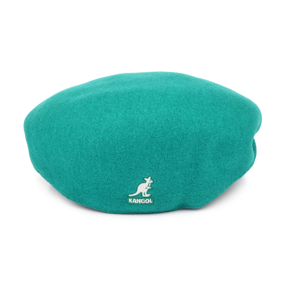 Kangol 504 Wool Flat Cap - Turquoise