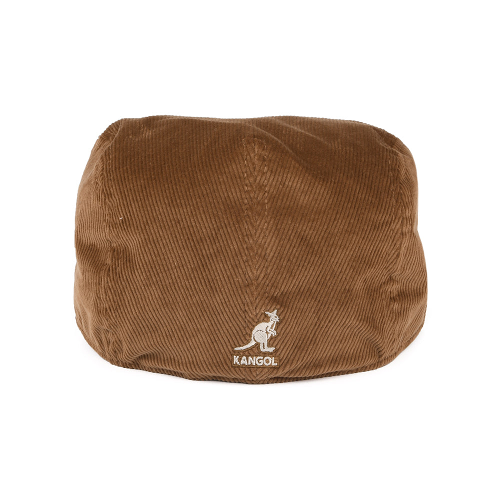 Kangol Corduroy Flat Cap - Brown
