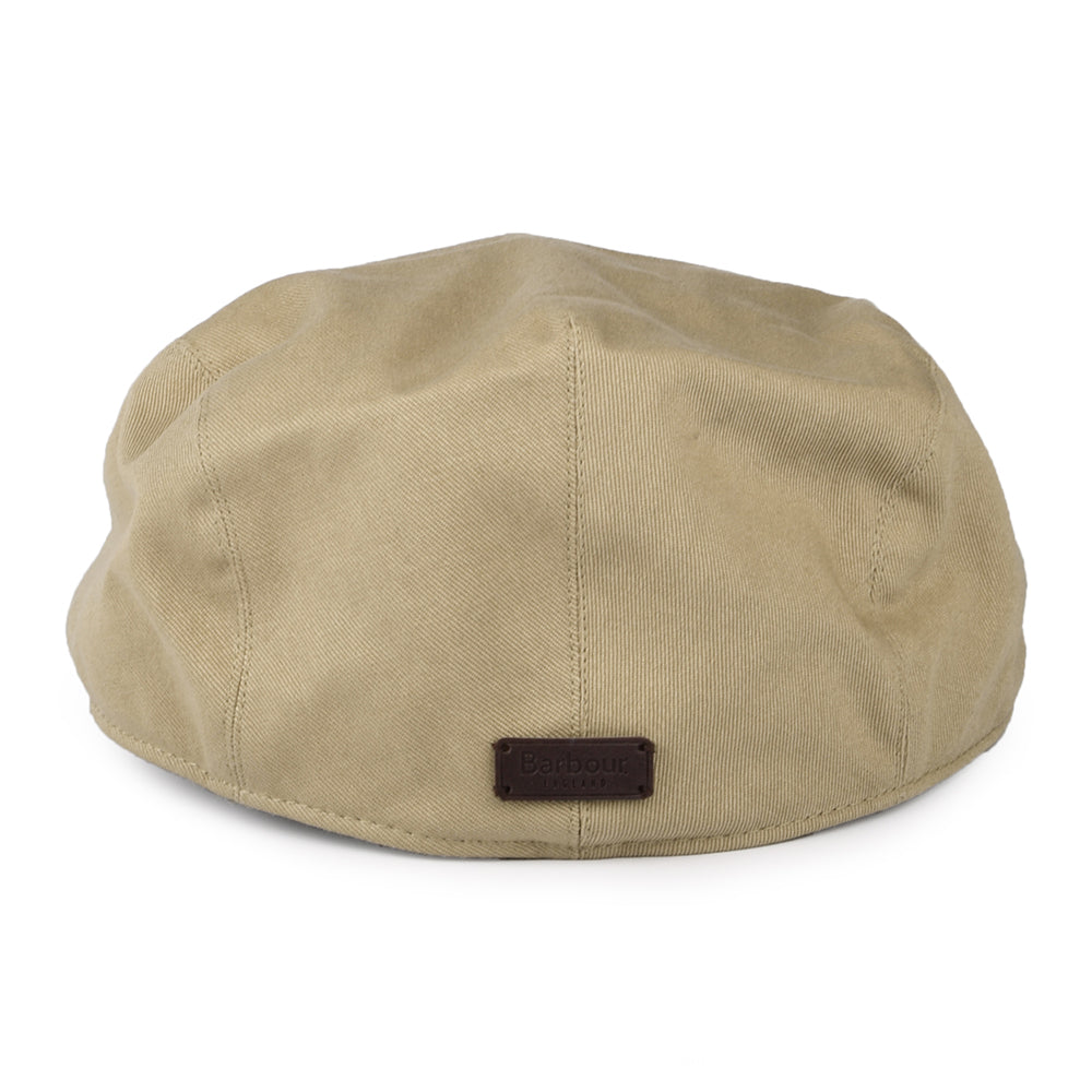 Barbour Hats Finnean Cotton Flat Cap - Sand
