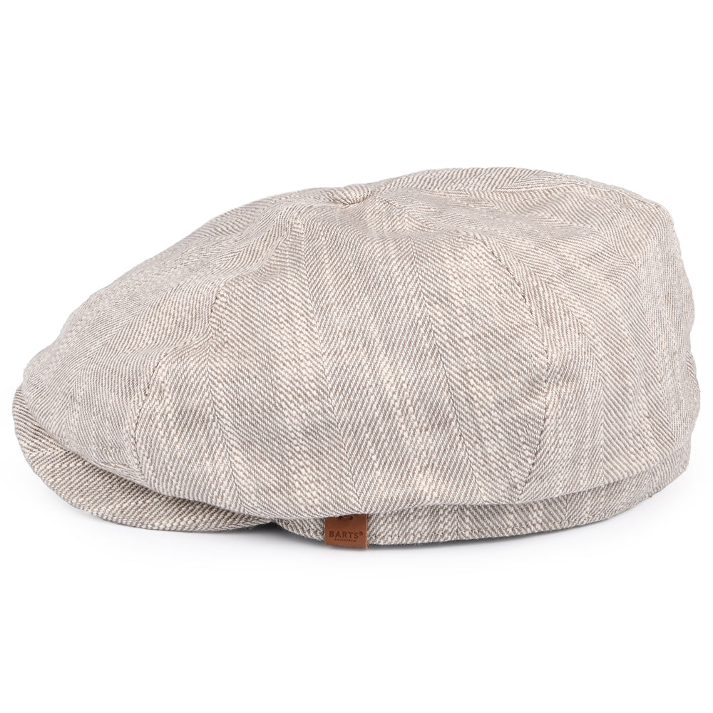 Barts Hats Jamaica Cotton Newsboy Cap - Beige