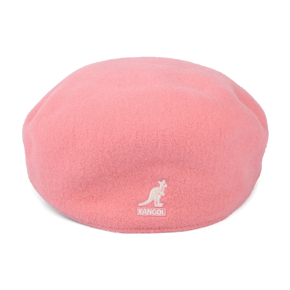 Kangol 504 Wool Flat Cap - Pink