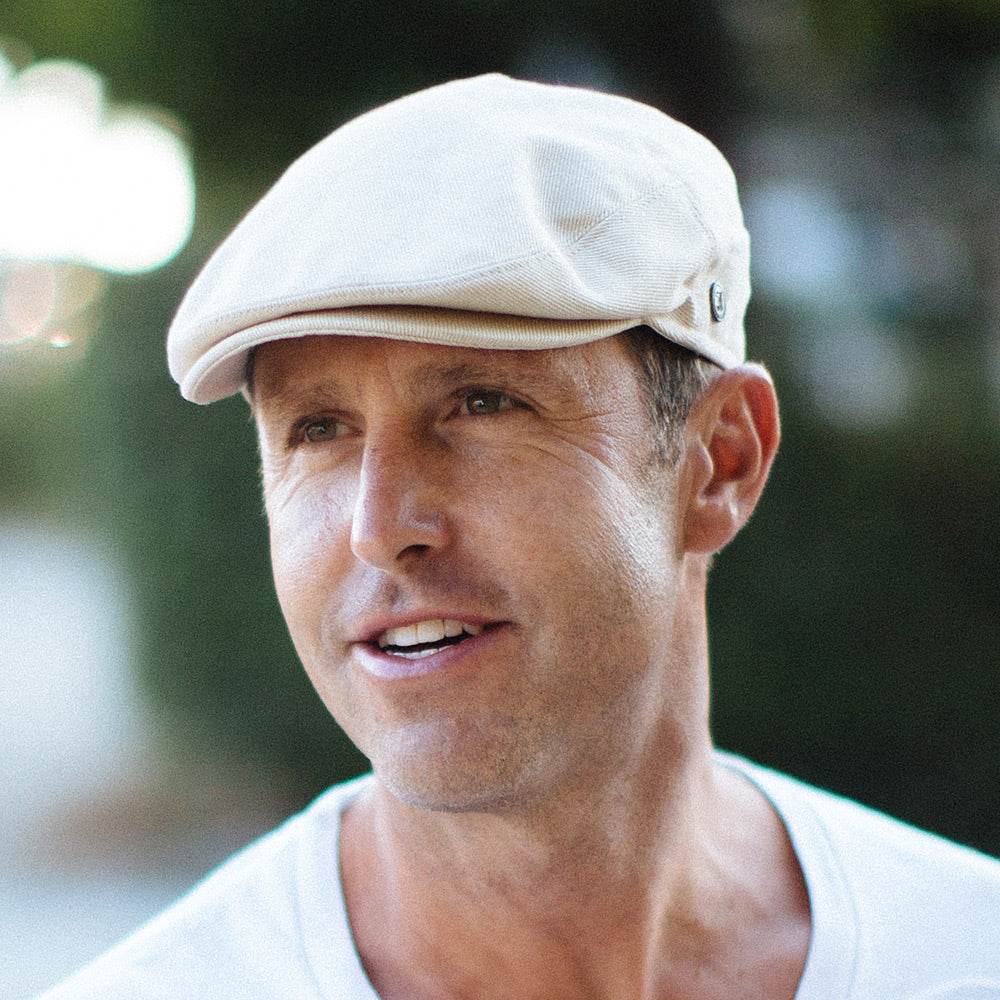 Jaxon & James Cotton Flat Cap - Beige