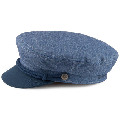 Brixton Hats Fiddler Cap - Blue-Navy