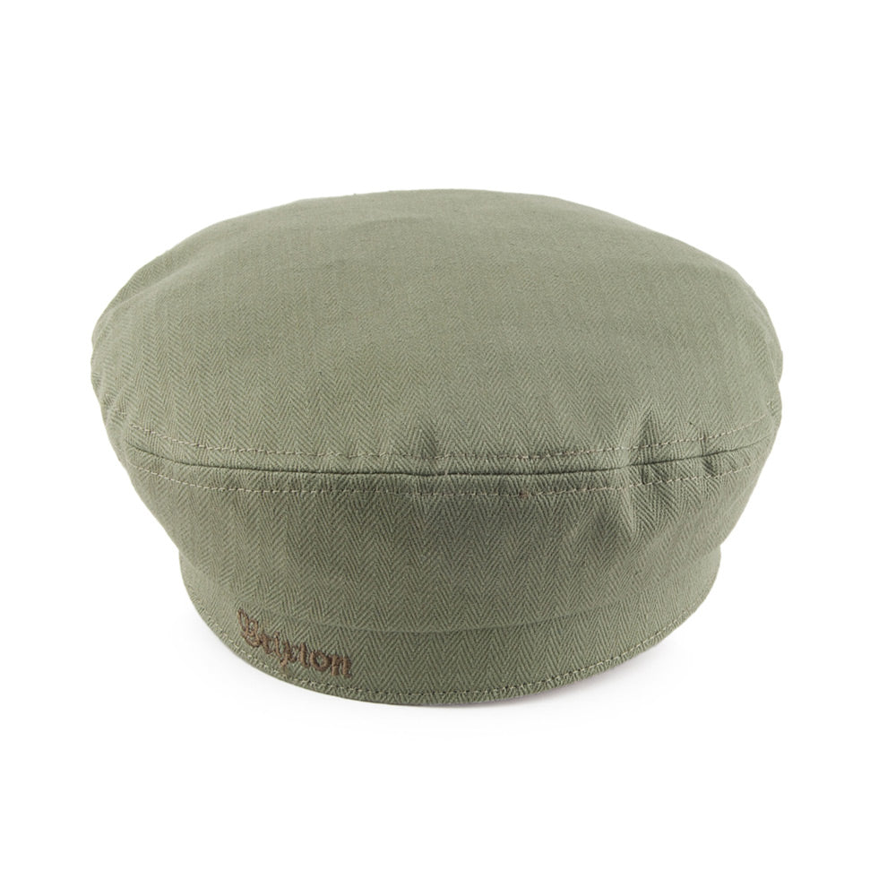 Brixton Hats Fiddler Cap - Olive