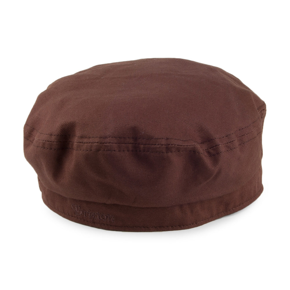 Brixton Hats Unstructured Fiddler Cap - Brown