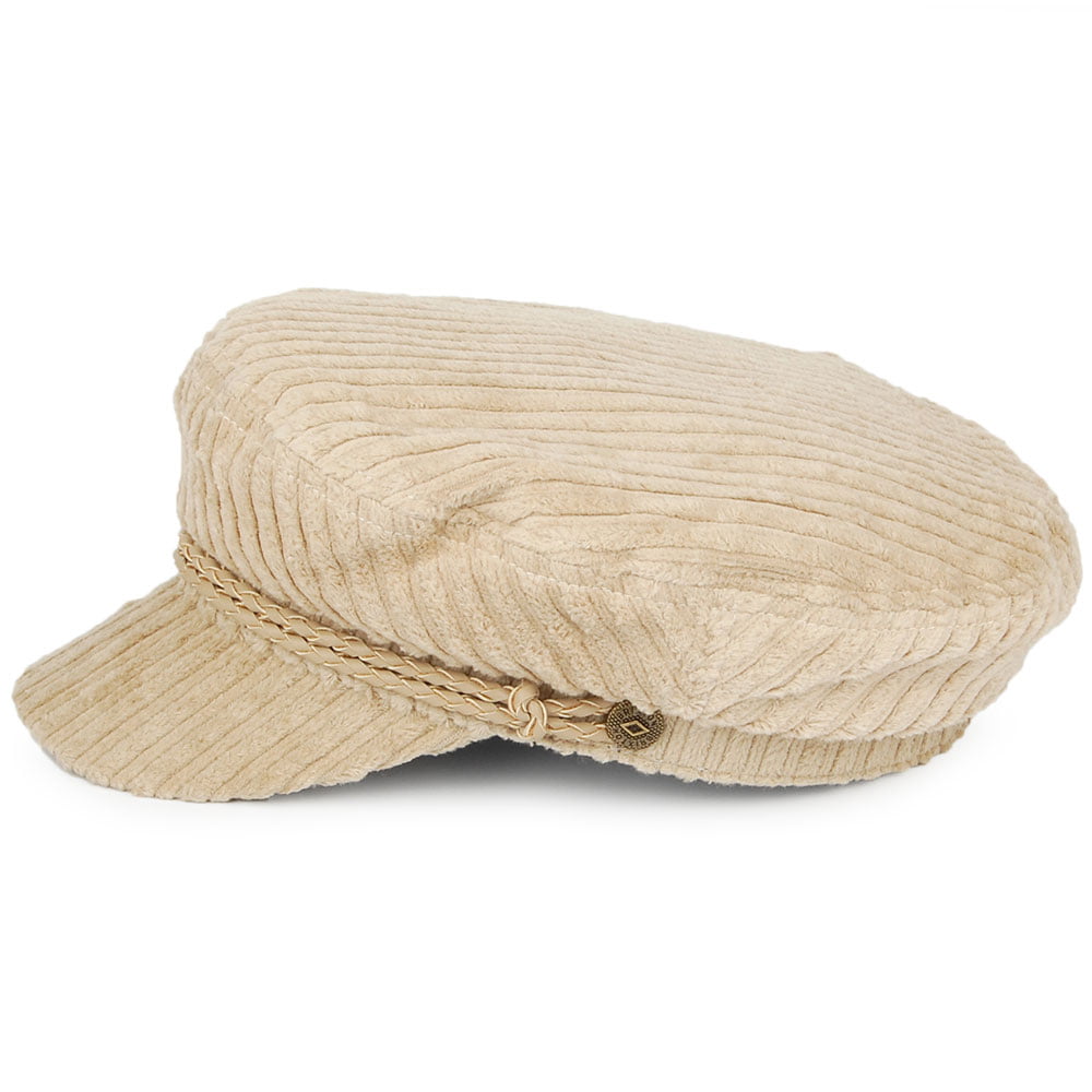 Brixton Hats Ashland Plush Fiddler Cap - Tan