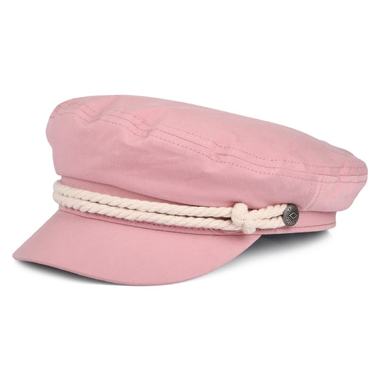 Brixton Hats Cotton Fiddler Cap - Pink