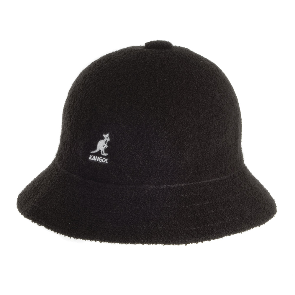 Kangol Bermuda Casual Bucket Hat - Black