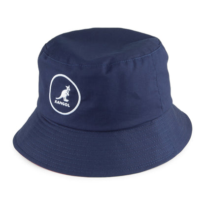 Kangol Shower Resistant Cotton Bucket Hat - Navy Blue