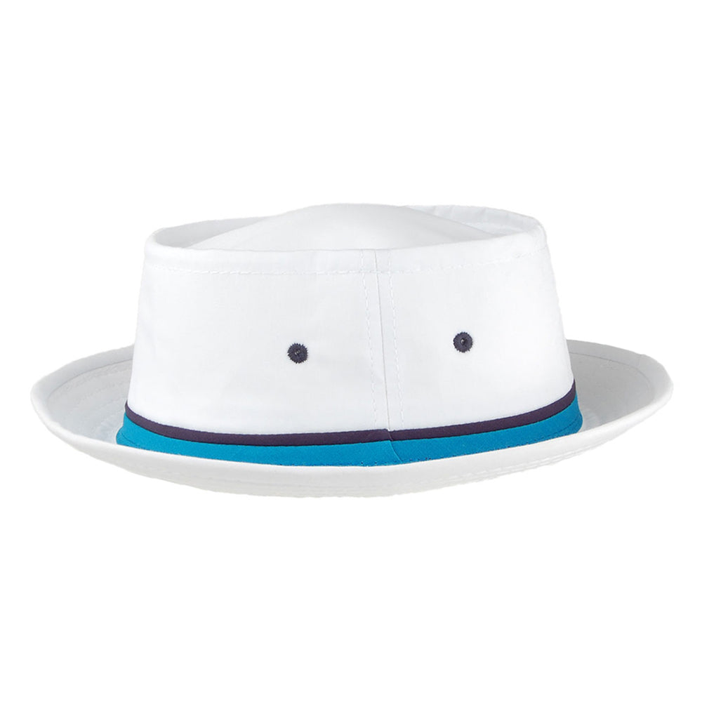 Dorfman Pacific Hats Packable Bucket Hat - White