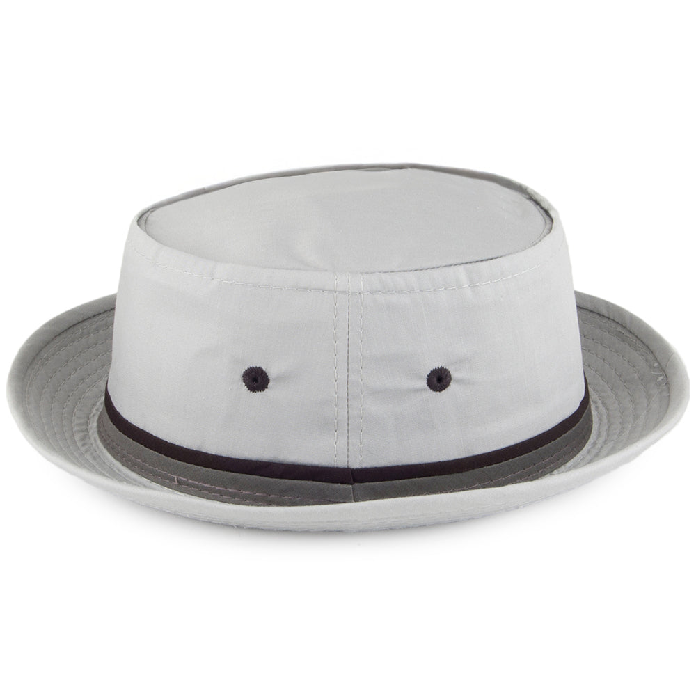 Dorfman Pacific Hats Packable Bucket Hat - Light Grey