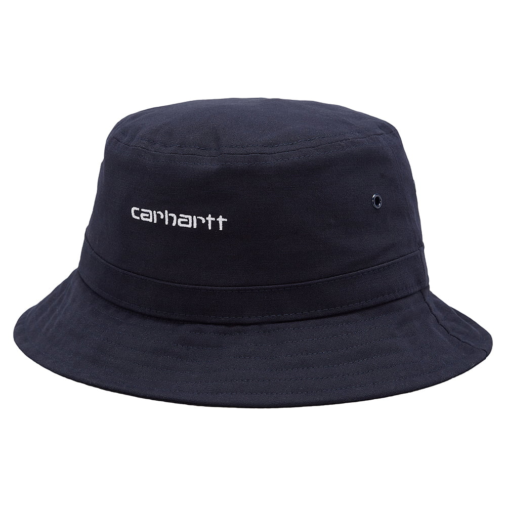 Carhartt WIP Hats Script Bucket Hat - Dark Navy