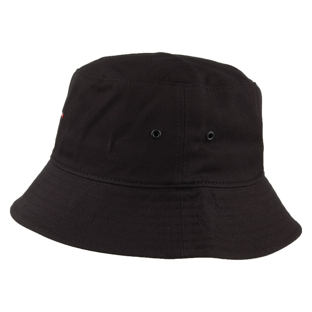 Tommy Hilfiger Hats Flag Bucket Hat - Black