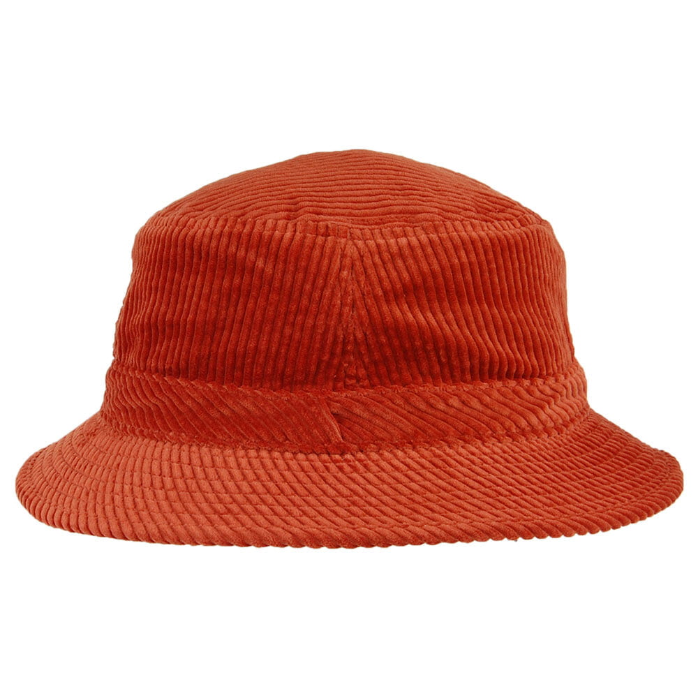 Brixton Hats Oath Corduroy Bucket Hat - Rust