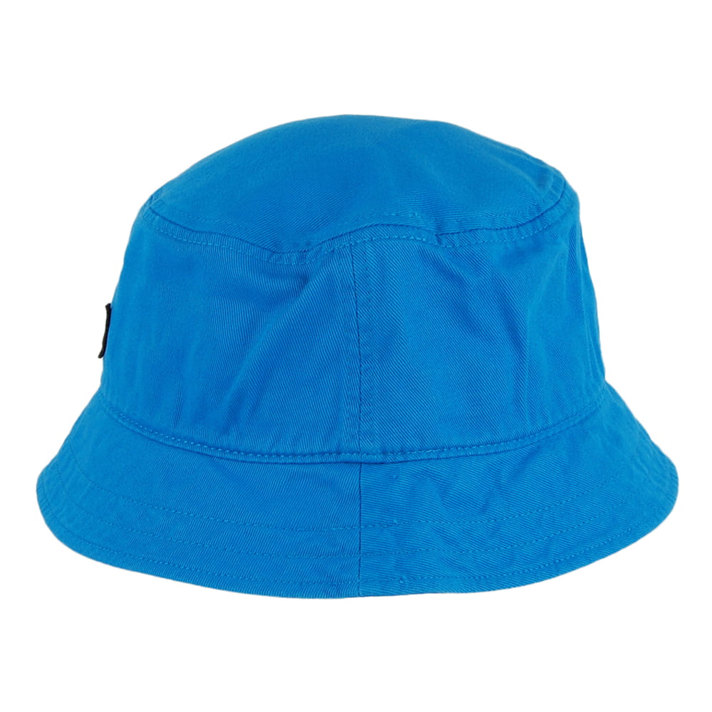 Lyle & Scott Hats Cotton Twill Bucket Hat - Bright Blue