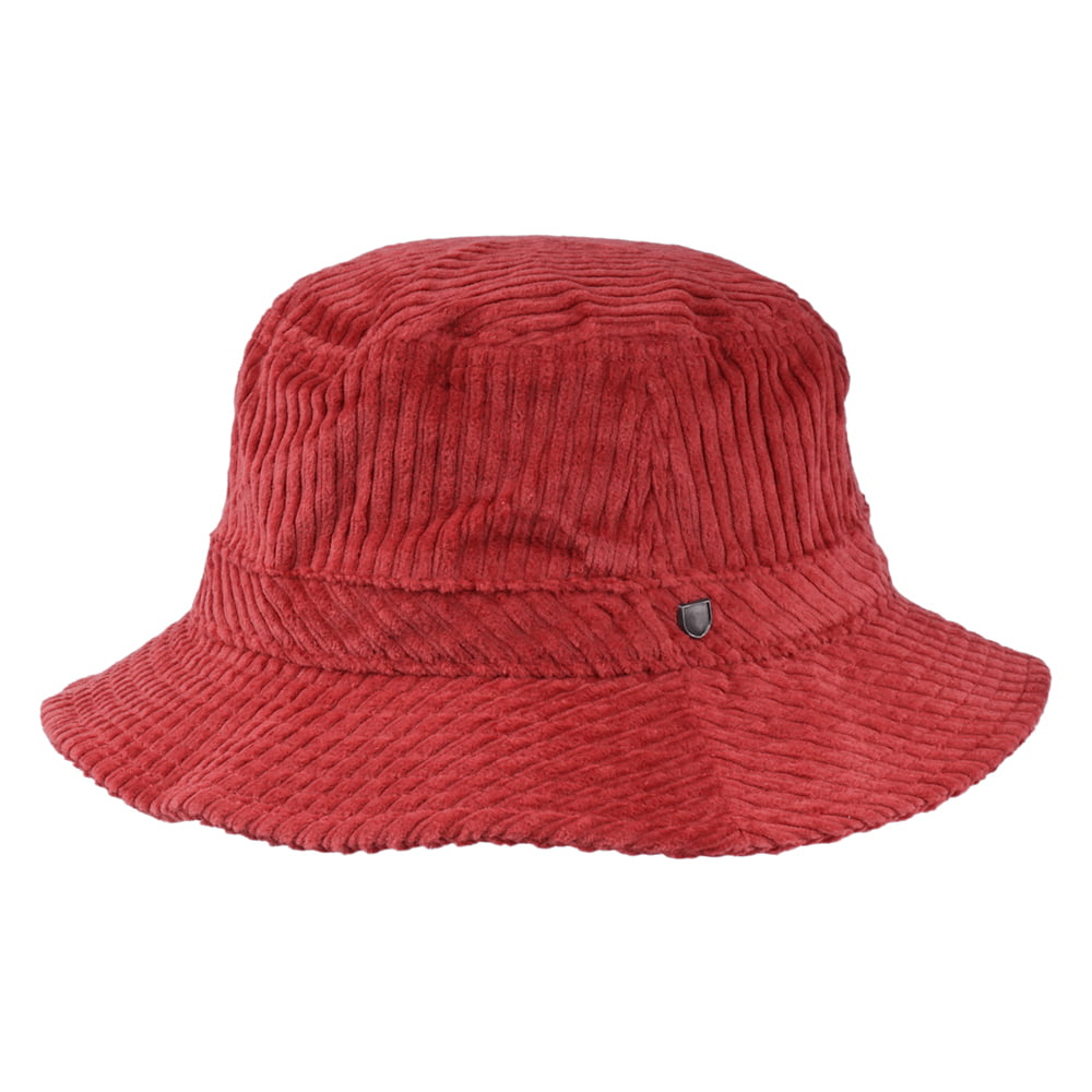 Brixton Hats Hardy Corduroy Bucket Hat - Rust