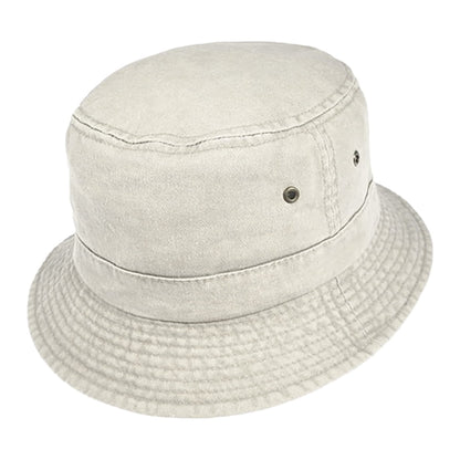 Jaxon & James Packable Cotton Bucket Hat - Putty