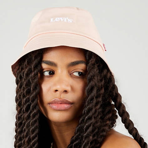 Levi's Hats Womens Vintage Modern Logo Bucket Hat - Light Pink