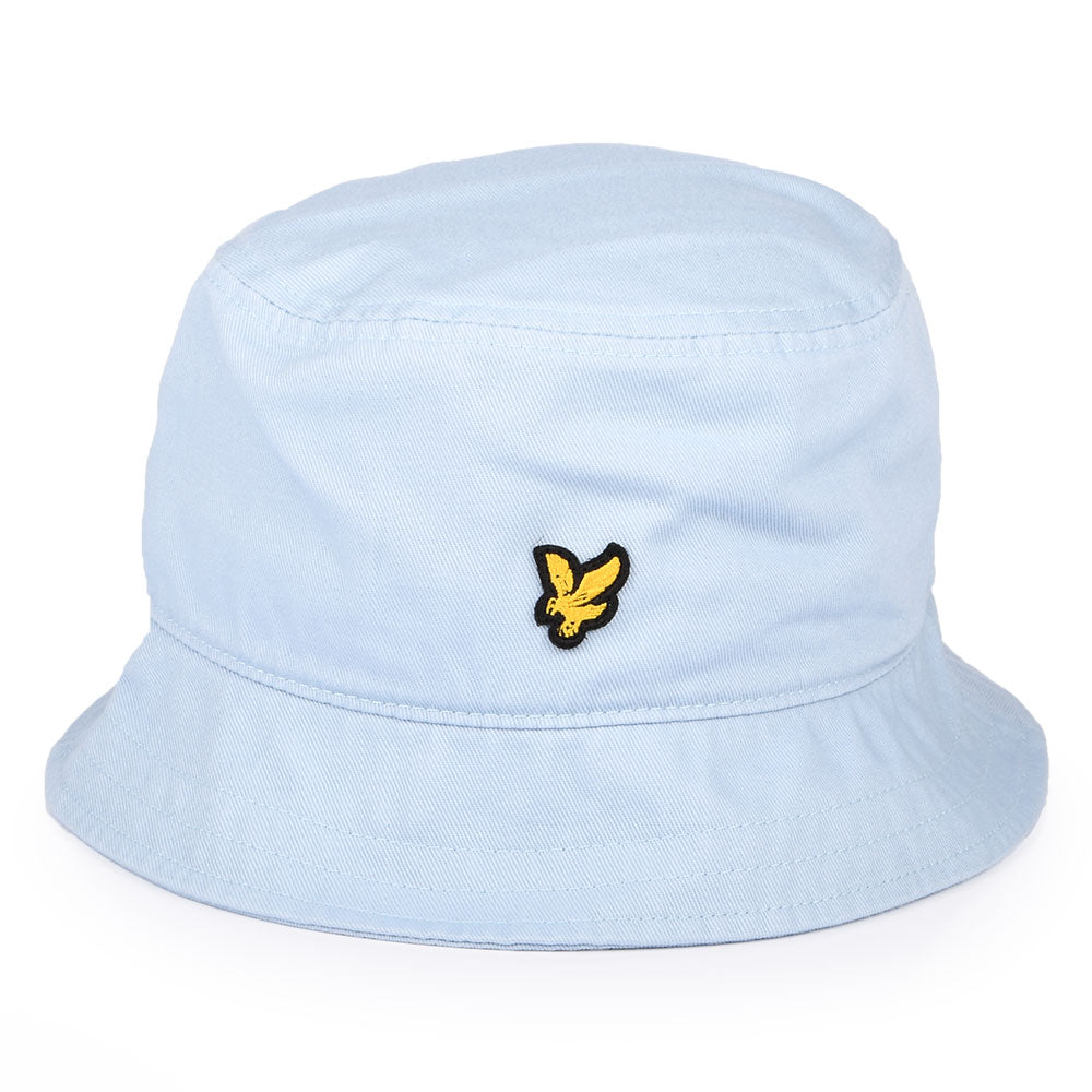 Lyle & Scott Hats Cotton Twill Bucket Hat - Sky Blue