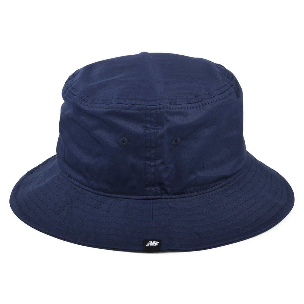 New Balance Hats Cotton Twill Bucket Hat - Navy Blue