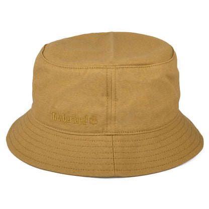 Timberland Hats Peached Cotton Canvas Bucket Hat - Wheat