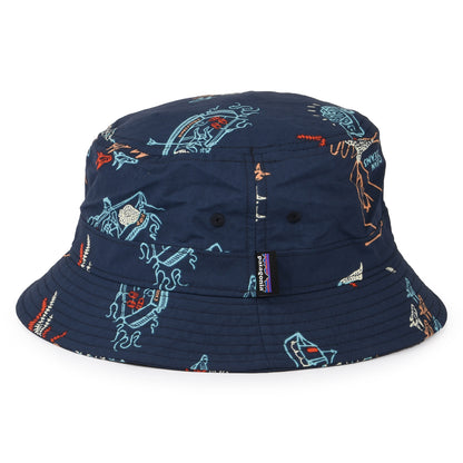 Patagonia Hats Wavefarer Bucket Hat - Blue-Multi