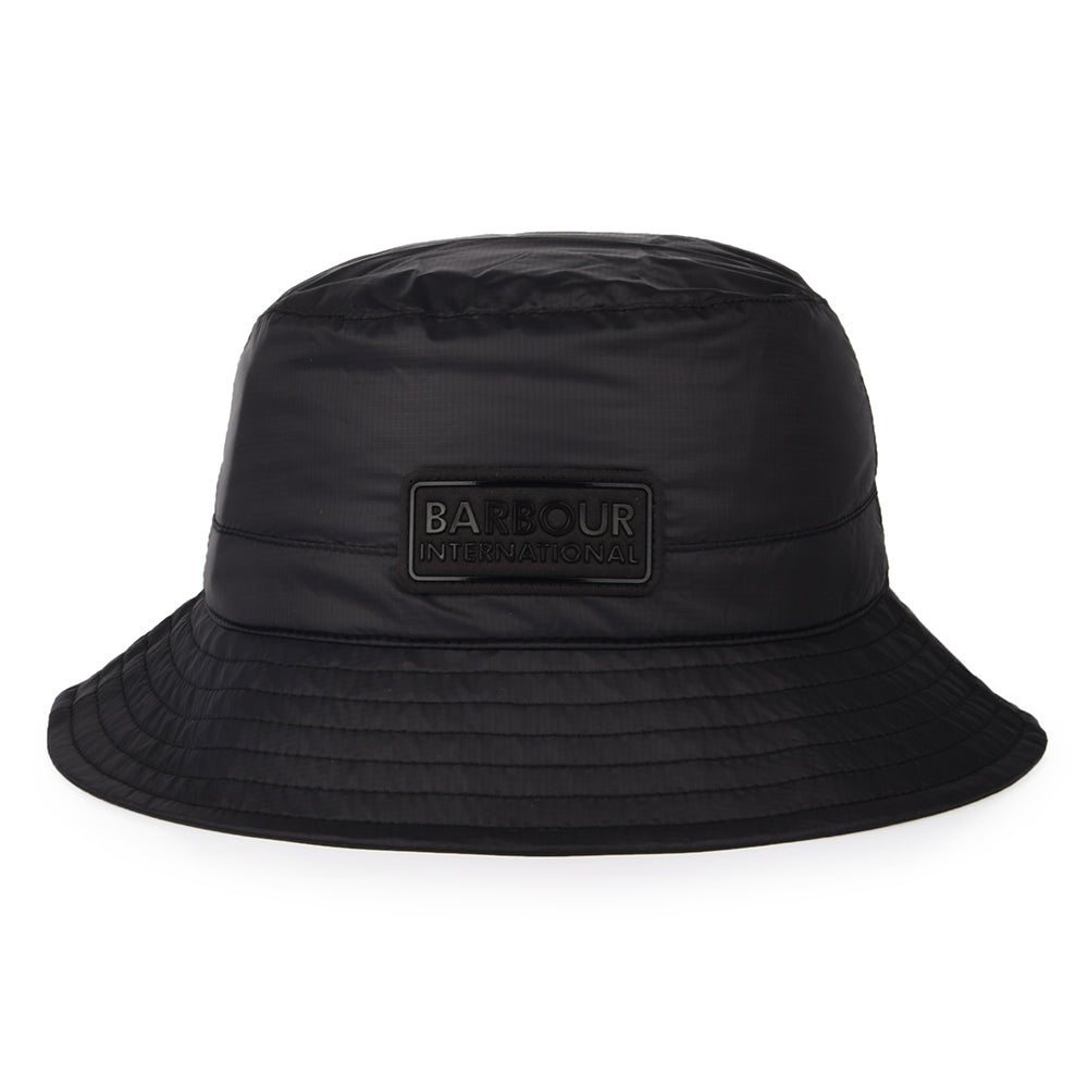 Barbour International Metric Bucket Hat - Black